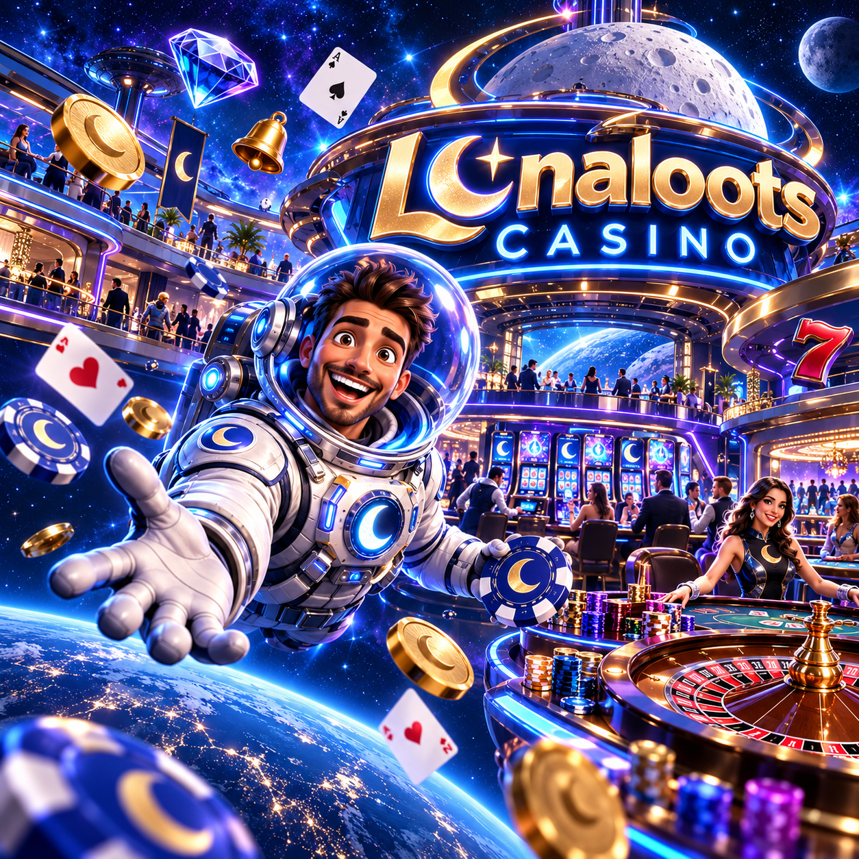 Lunaloots Casino — Jouw casino in het maanlicht